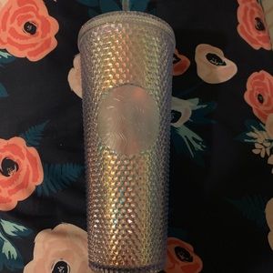Starbucks rare studded iridescent tumbler